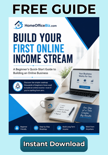 Build Your First Online Income Stream - FREE GUIDE - Instant Download