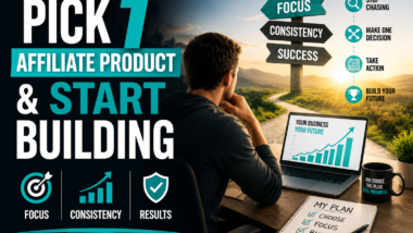Pick 1 Affiliate Product & Start Building