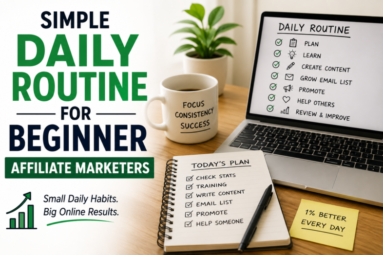 Simple Daily Routine for Affiliate Marketer's Featured Image