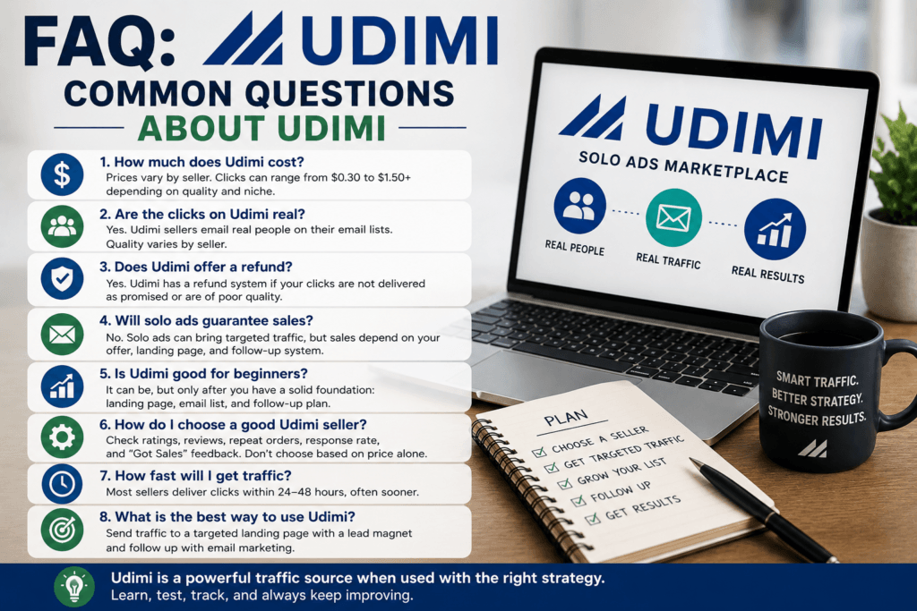 FAQ: Common Questions About Udimi