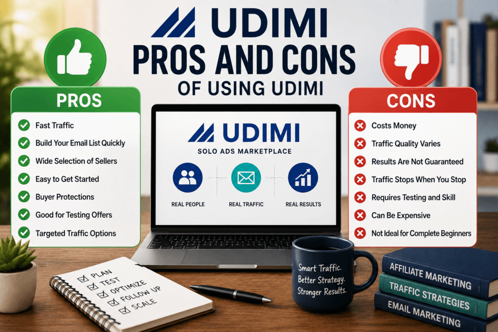 Pros and Cons of Using Udimi in 2026